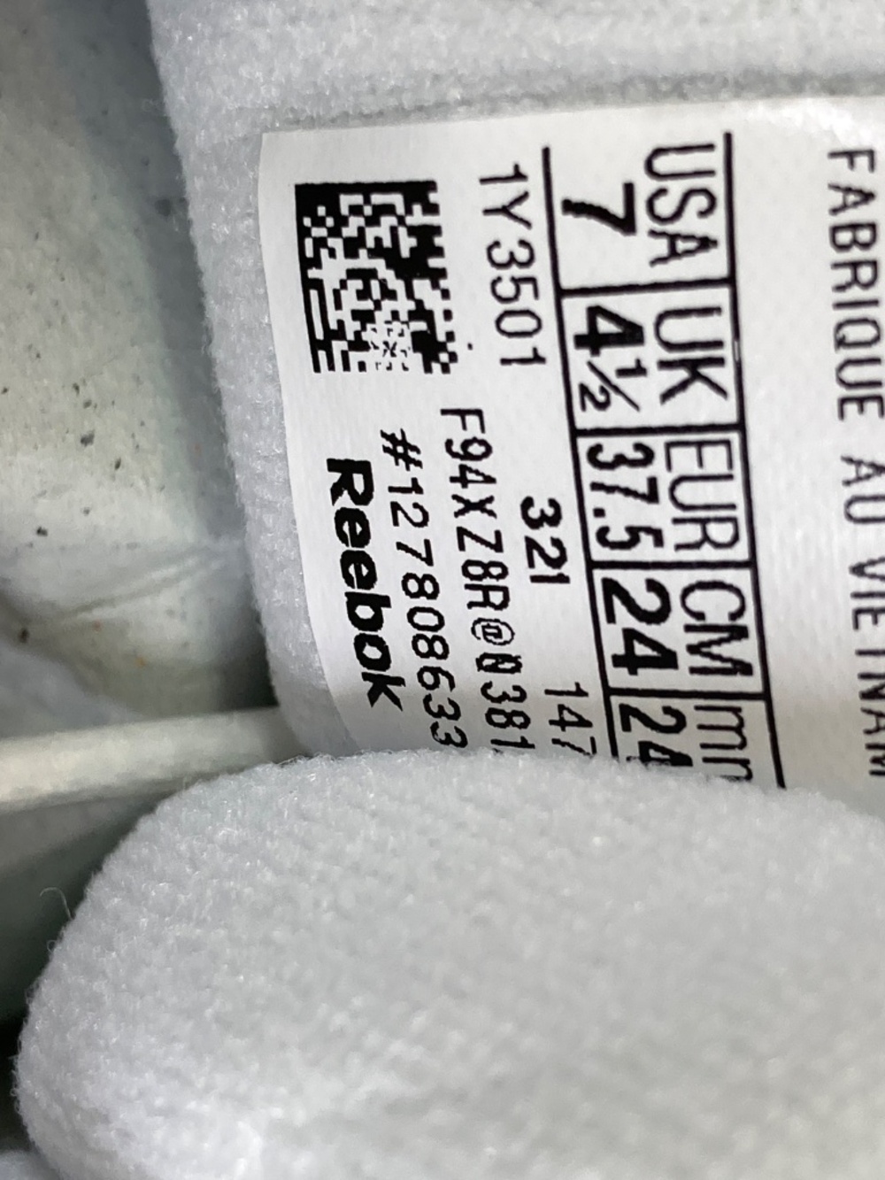 Reebok Princess Supreme 2 Shoes Womens Sz 7 NEVER WORN White/White - Picture 13 of 13